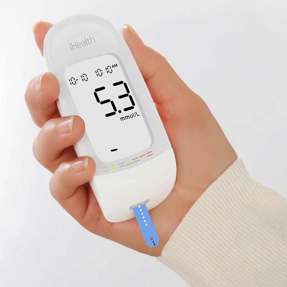 Xiaomi MIJIA IHealth измеритель уровня глюкозы в крови с тестовыми полосками ланцеты