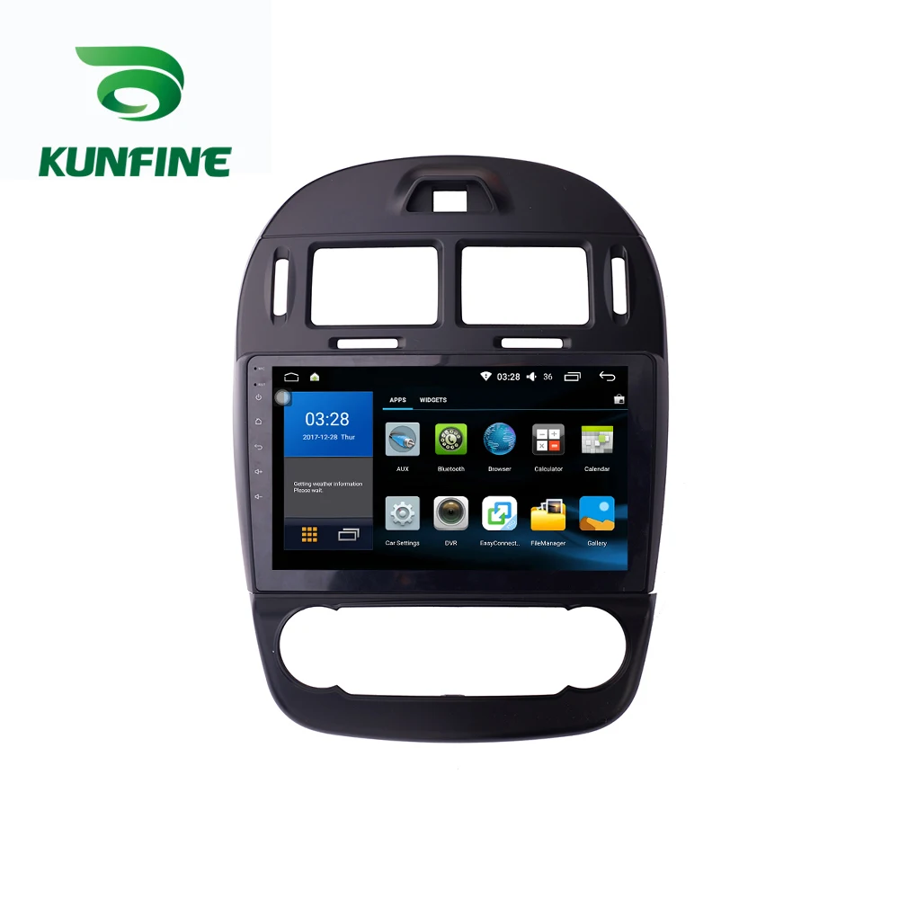 Восьмиядерный 1024*600 Android 8 1 автомобильный DVD GPS навигационный плеер Deckless стерео для