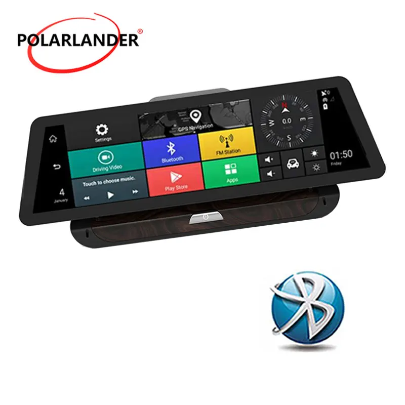 GPS навигация 4G HD Автомобильный Android 5 1 центральная консоль 10 дюймов ADAS Bluetooth wifi