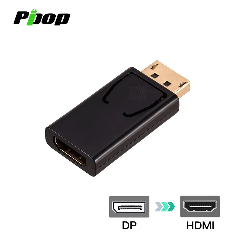 DP в HDMI совместимый DisplayPort небольшой преобразователь FHD штекер знаменитый для
