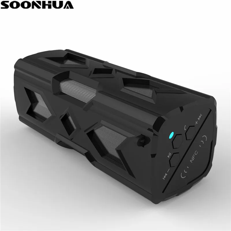 SOONHUA беспроводная водонепроницаемая ударопрочная NFC Bluetooth Колонка музыкальная