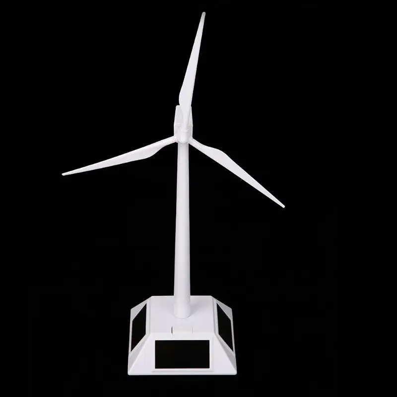 

Creative Turbine Easy Assembled Solar Powered Desktop Solar Powered Windmills Model Wind Windmill Educational Child Toy Gift