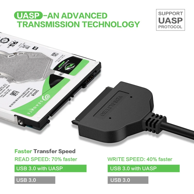 Usb 3 0 для Sata7 + 15Pin кабель жесткого диска и конвертер 2 5 дюймов Ssd Hdd жесткий диск Sata