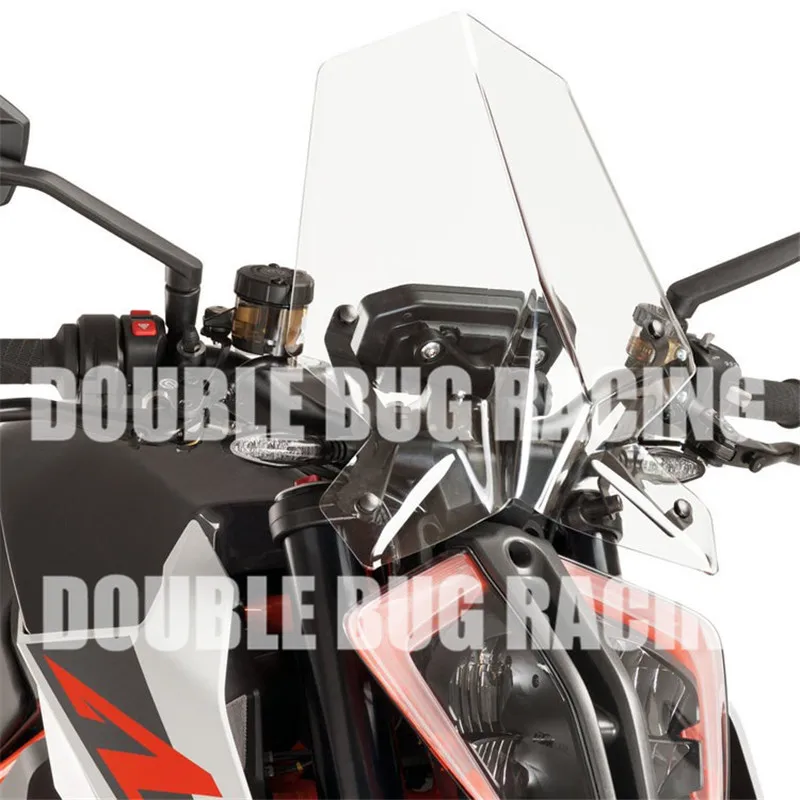 Мотоцикл Спорт лобовое стекло козырек ветрового стекла Viser подходит для KTM Duke 125 390
