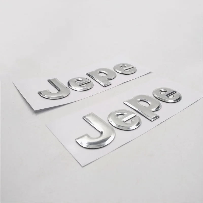 1 шт. 3D наклейки для автомобиля логотип Jeep JDM автомобильные Wrangler Jk автомобильный