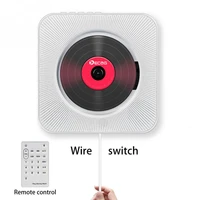 cd player wall mounted bluetooth portable home audio boombox with remote control fm radio built in hifi speakers usb mp3