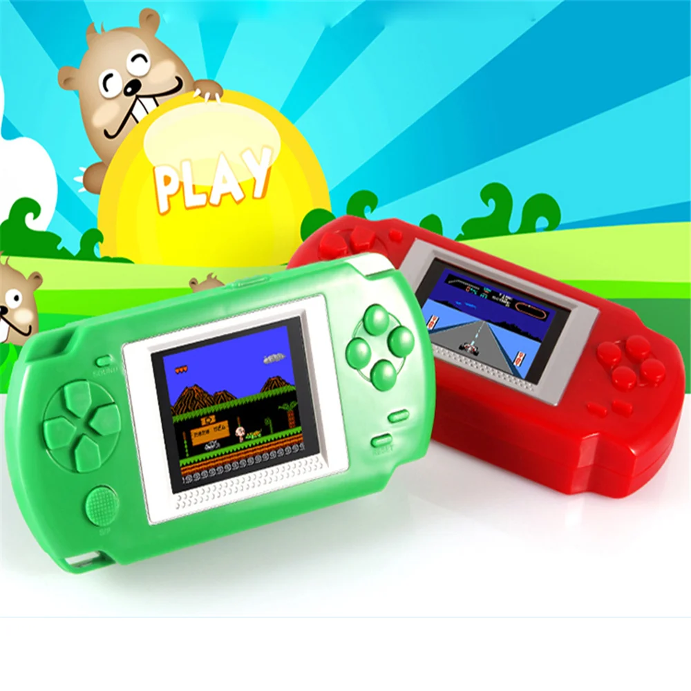 

268 Games Kids Game Entertainment Console With 268 Different Games 2 Inch Color Screen Display Child Handheld Coin Game