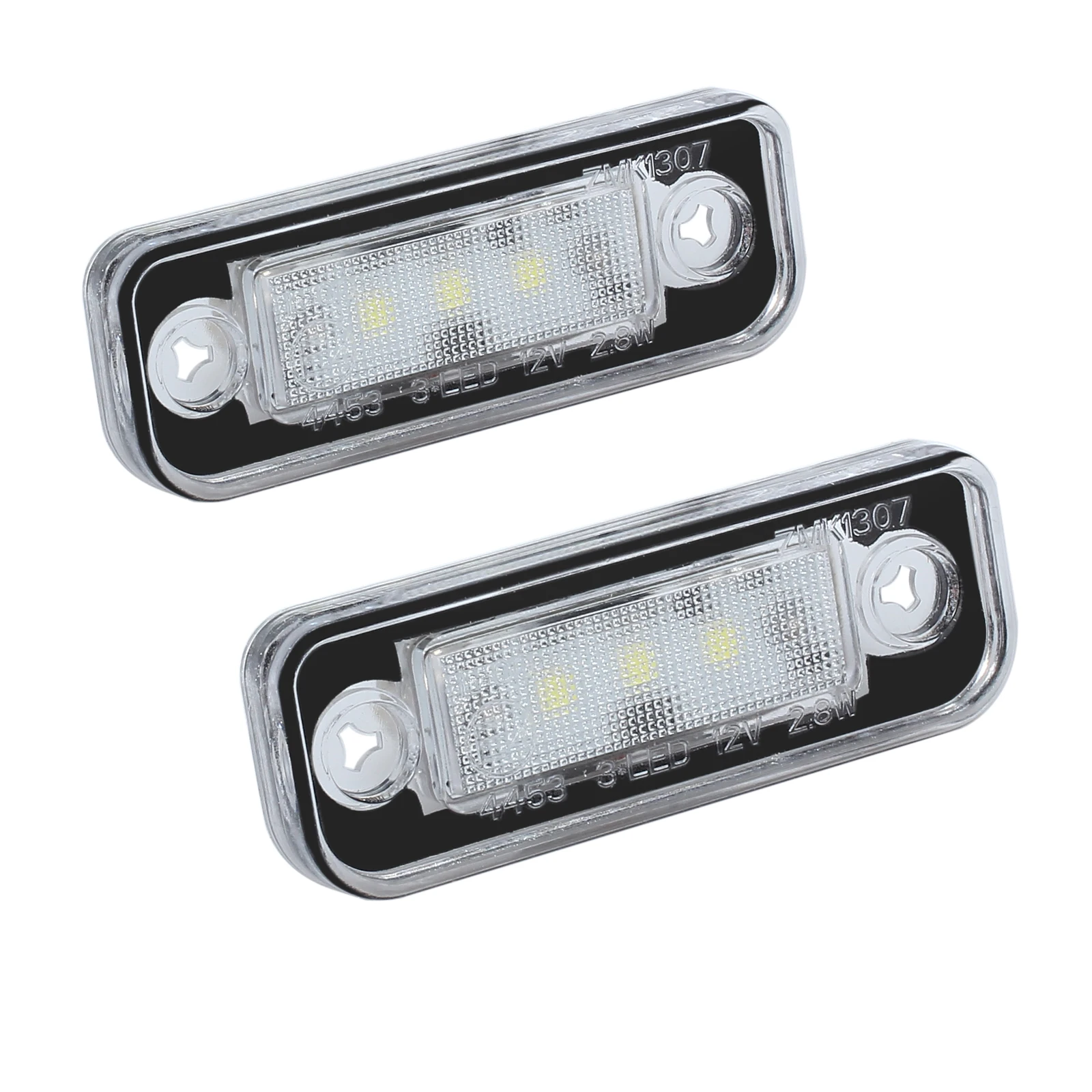 AUTOUTLET 2 шт. автомобильный светильник номерного знака 3 SMD светодиодный лампы для