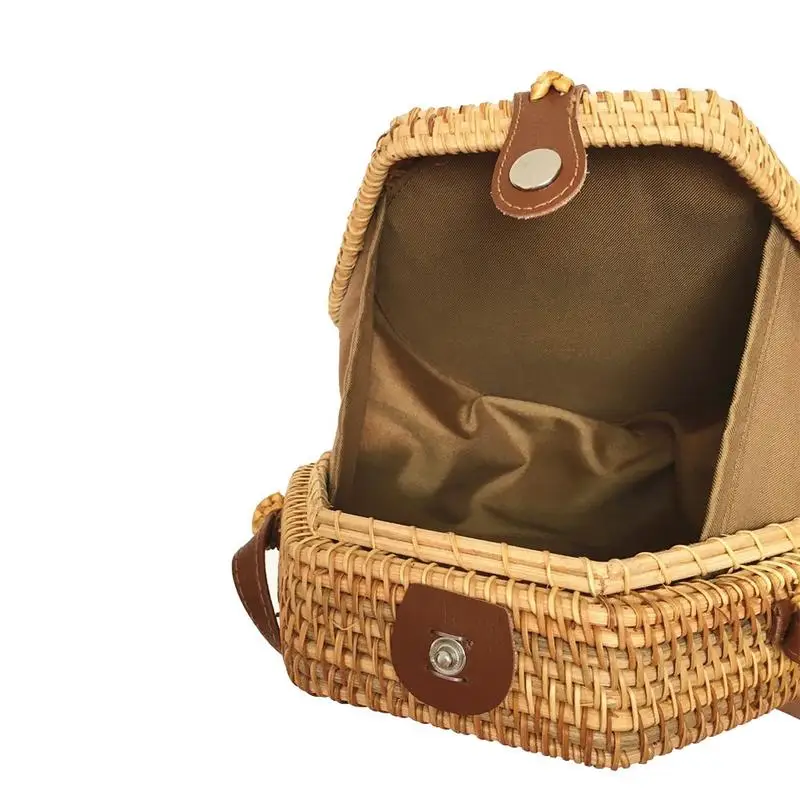 INS ротанговая Кнопка Мори корзина Пинцет Ретро Искусство Ручная работа