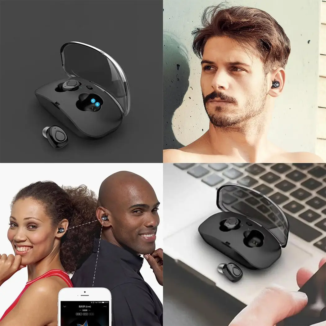 Общие беспроводные Bluetooth стерео наушники-вкладыши 32 20 Гц-20 кГц 98дБ повседневные