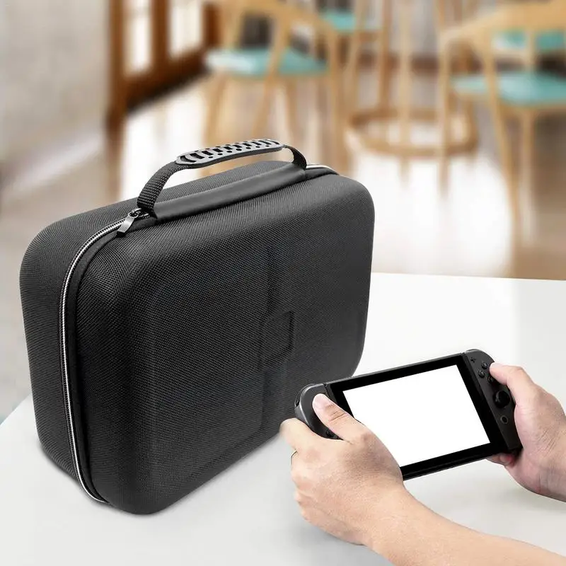 

travel organizer bag Large Capacity Gamepad Accessories Carrying Bag Travel and Storage Case for Nintendo Switch #YW