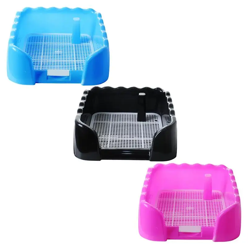 Туалет для домашних животных, портативный туалет для собак, горшок для домашних собак, кошек, туалет для щенков, поднос для туалета, тренировочный туалет, легко моющийся, товары для уборки домашних животных