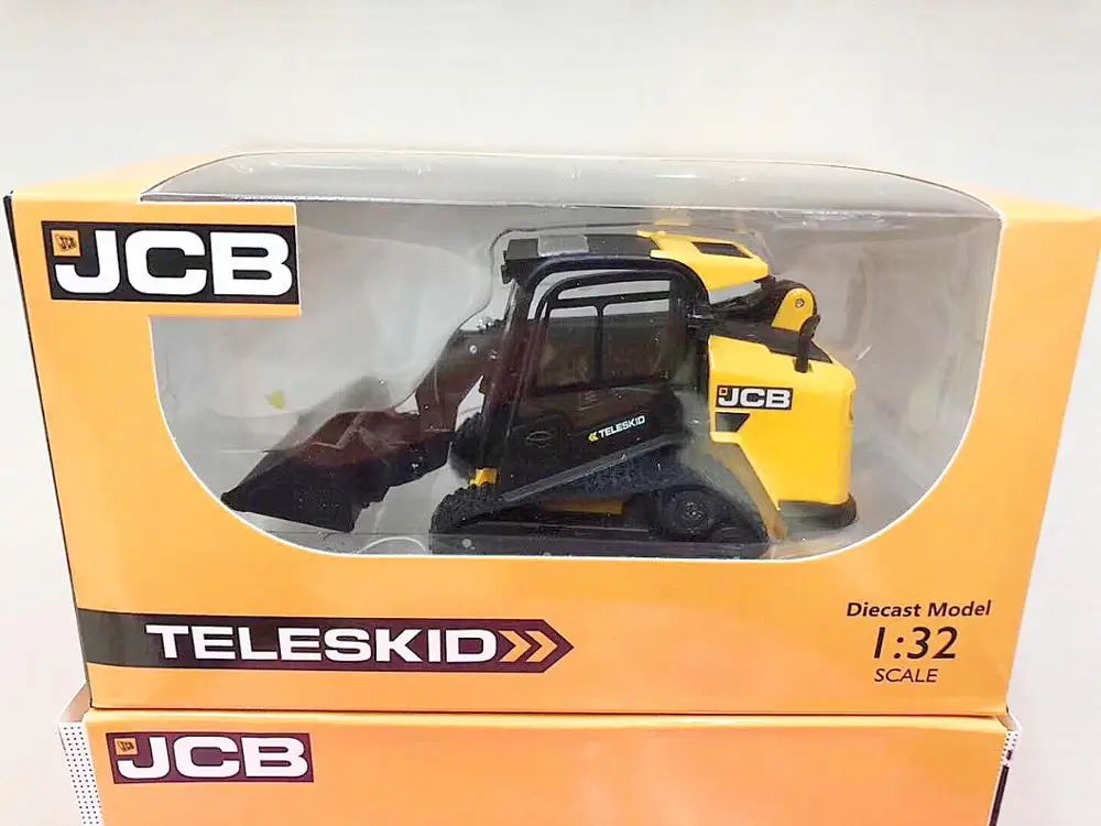 

ROS 1:32 Scale Teleskid JCB Wheeld 330 Skid Loader Diecast Model Collection Gift