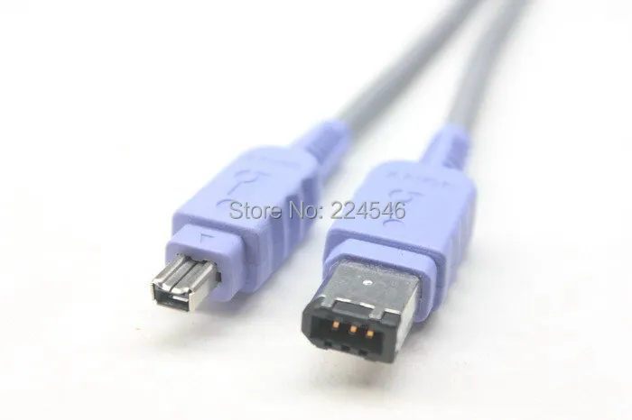 Оригинальный кабель iLink 4-6 PIN 1394 с разъемом FIREWIRE шнур ручная камера видеокамера 1 5