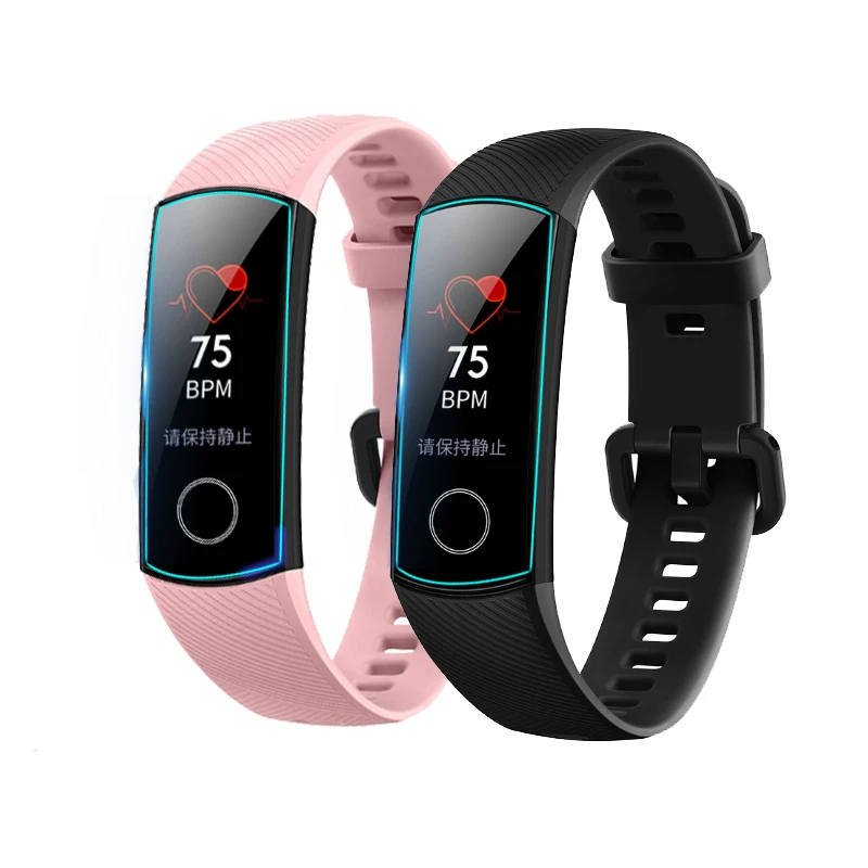 2 шт. сверхпрозрачная защитная пленка из мягкого ТПУ для Huawei Honor Band 4 аксессуары