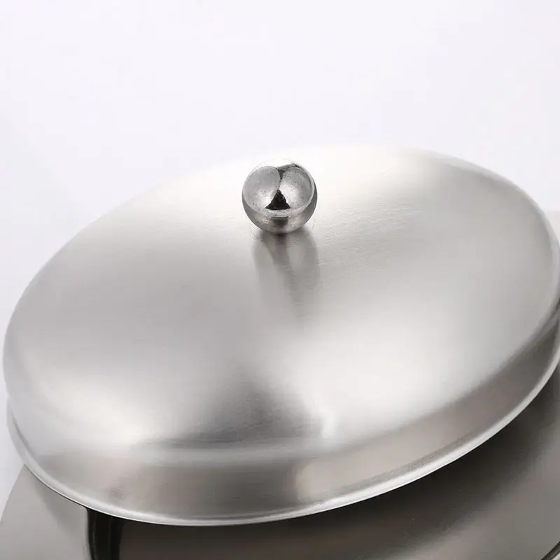 Stainless Steel Oval Butter Dish Box Container Elegant Cheese Server Storage Keeper Tray With Easy To Hold Lid | Дом и сад