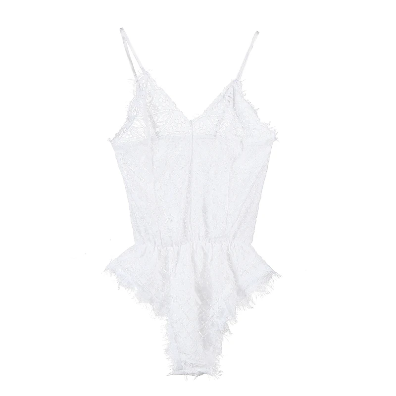 

Sexy Lingerie Lace V Neck Babydoll Women's Underwear Nightwear Sleepwear Bodysuit