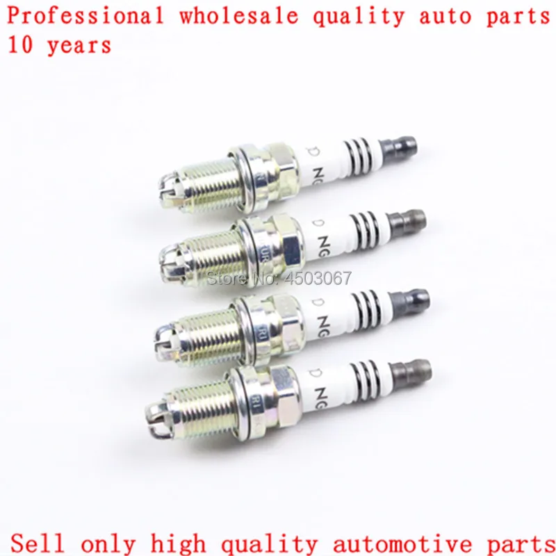 6 шт. триодные свечи зажигания для Audi 100 80 90 A4 A6 Quattro S6 VW New Beetle Golf Jetta Passat B5 Bora R32 101000033AA