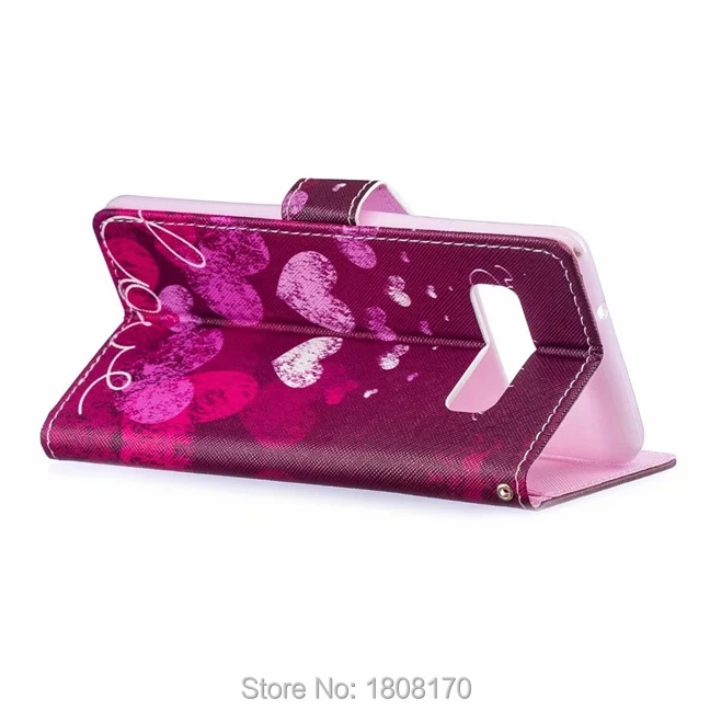 C-ku Cartoon Flower Cat Wallet Leather Case For Samsung Galaxy S10 Plus S10E A6S J4 Core Butterfly Tower Stand Skin Cover 1pcs | Мобильные