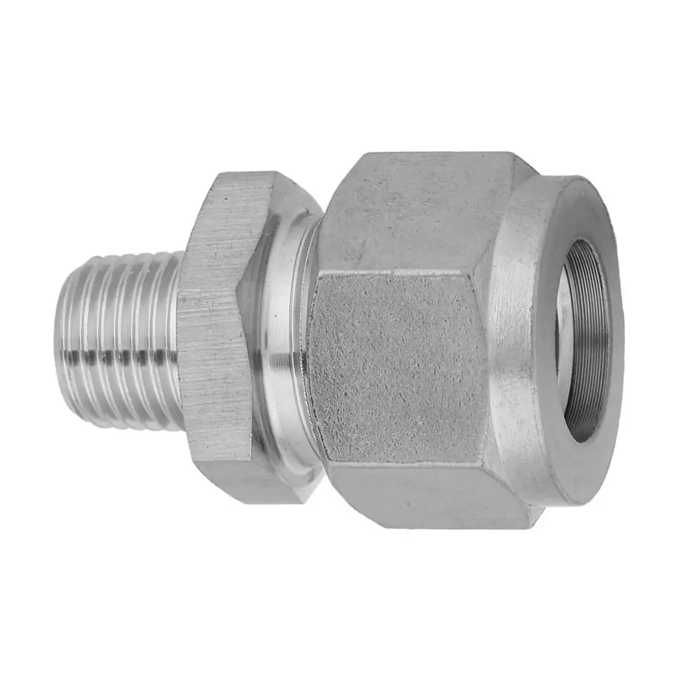 Топ 304 фитинги из нержавеющей стали Компрессионный фитинг прямой наконечник для