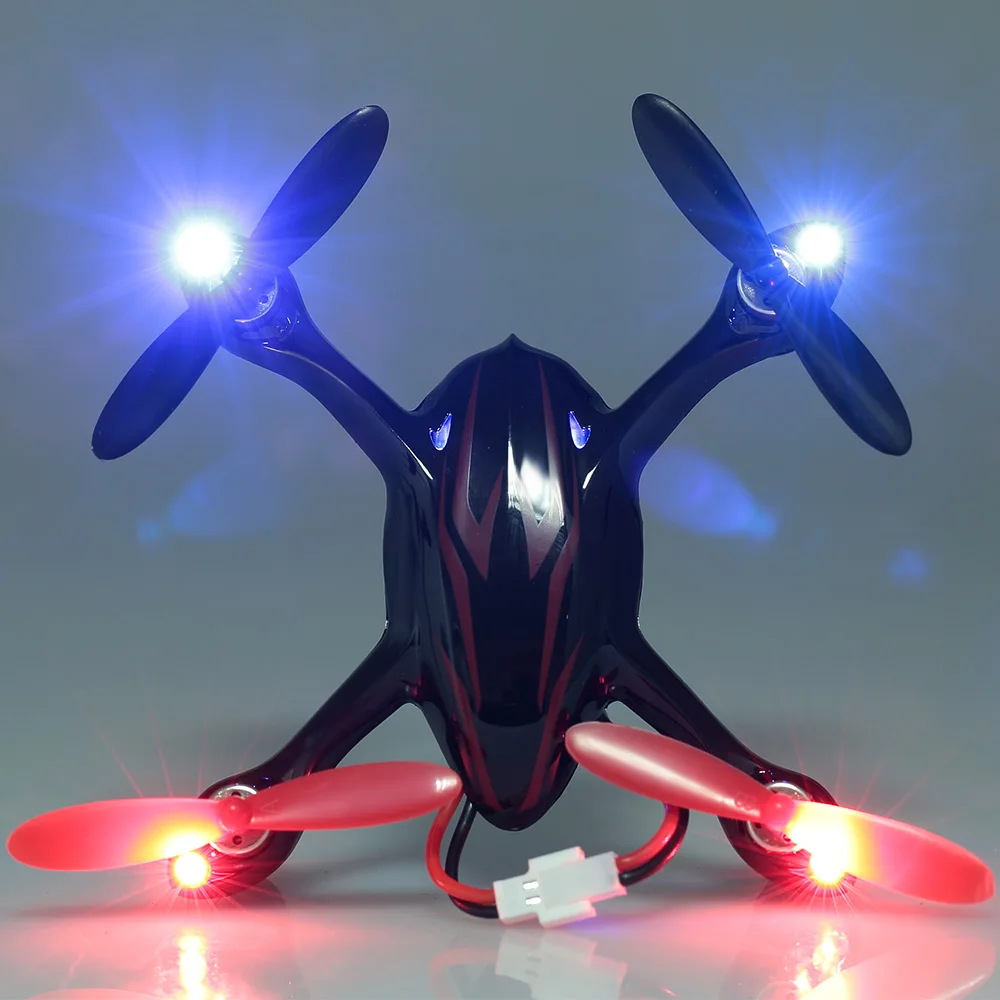 Hubsan X4 H107C RC Drone 4CH 6-Axis Gyro Quadcopter With 0.3MP HD Camera Steady Flying Play High Quality Sky Video Recordings | Игрушки и