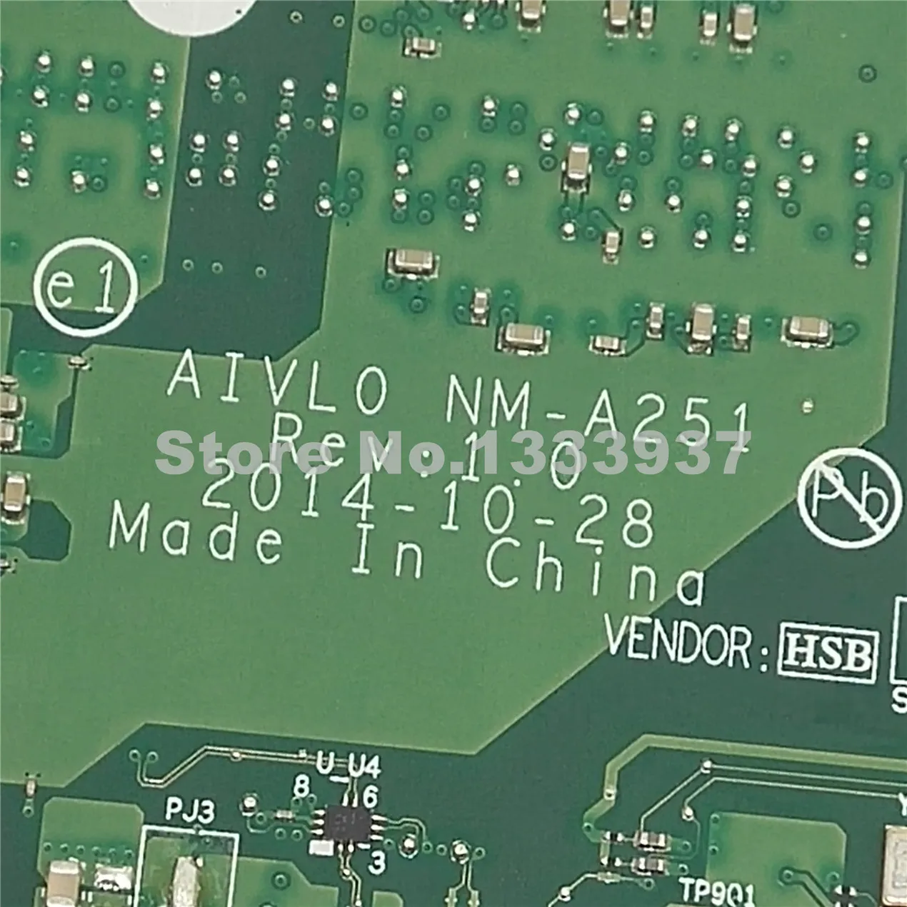 00HN525 для Lenovo ThinkPad T450 Материнская плата ноутбука i5 5300u AIVL0 NM A251 DDR3L материнская