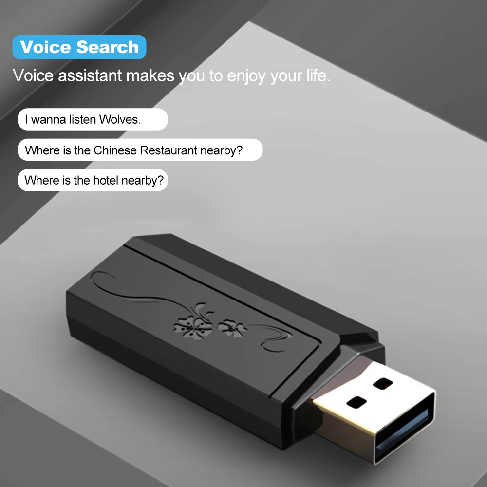 Портативный голосовой помощник USB AI Мини поиск перевод с 24 целевыми языками usb