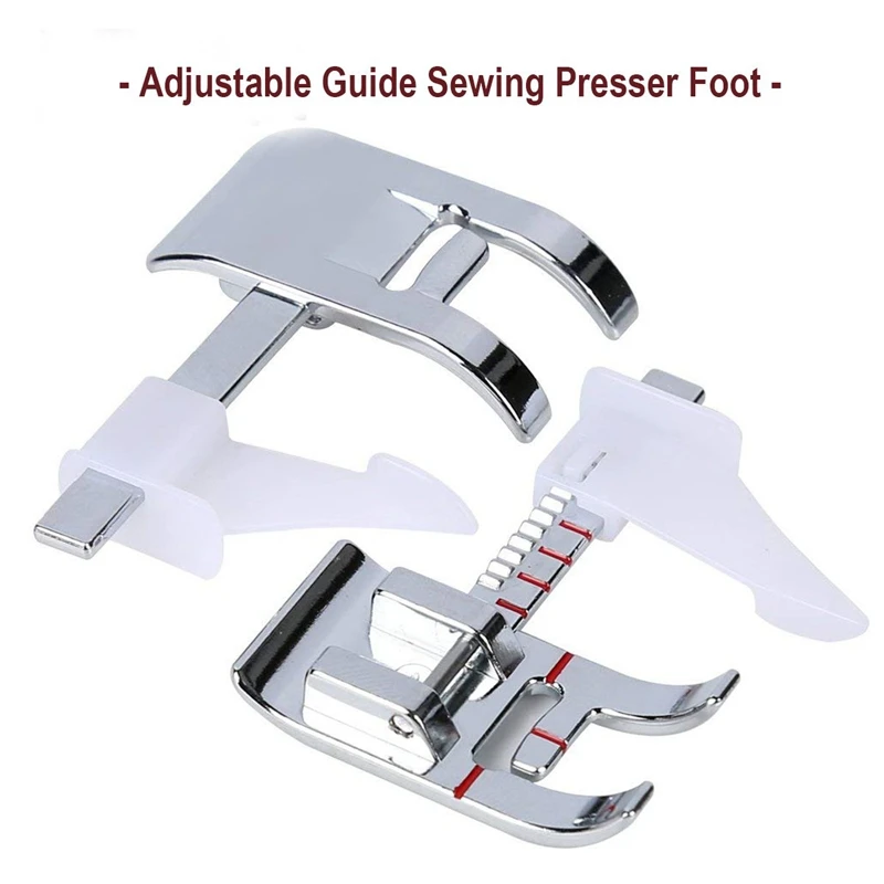 Швейная машина прижимная лапка набор 1/4 дюйма стеганая лапка/Регулируемая