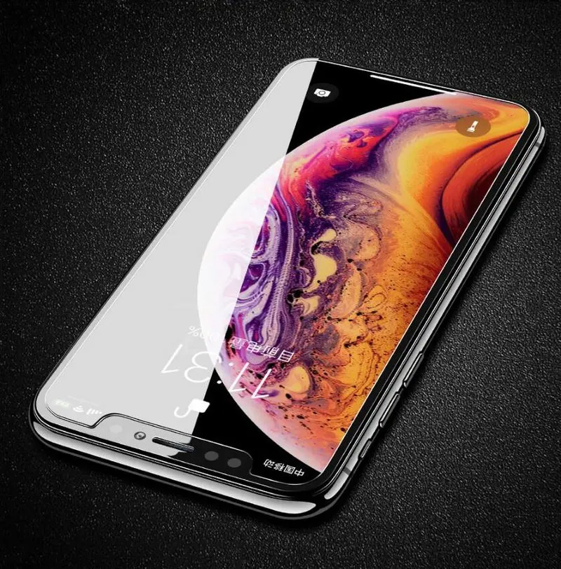 Закаленное стекло 9H для iPhone XS Max XR X 5c 5s 5se 4 4s жесткая защита экрана защитная пленка