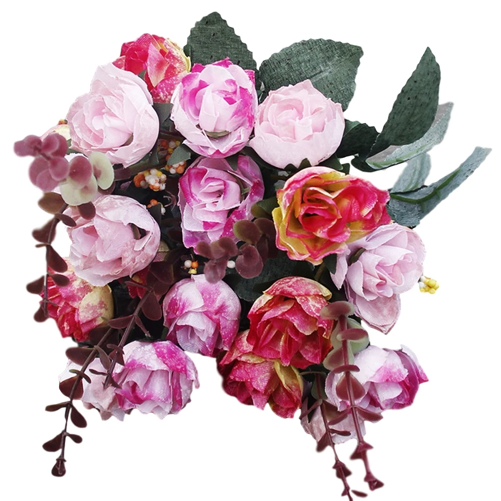 1Pc Artificial Flower Rose DIY Garden Party Home Wedding Holiday Craft Decor New | Дом и сад