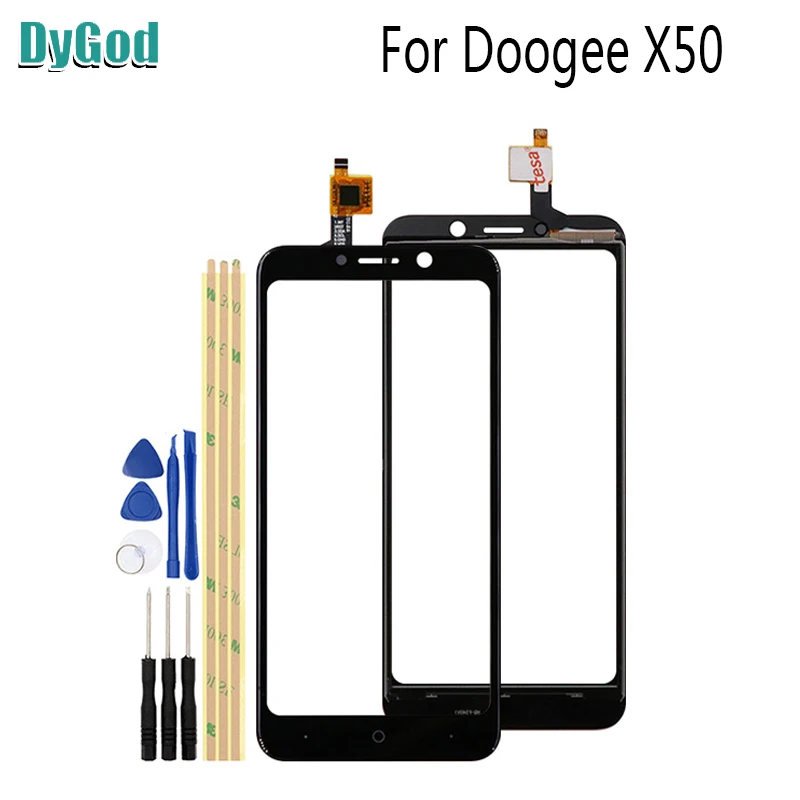 DyGod 5 0 дюймов Для Doogee X50 сенсорный экран дигитайзер стекло Замена Панель запасные