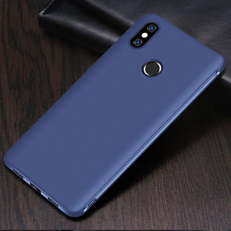 Чехол для телефона Xiaomi Redmi Note 7 pro Дело против отпечатков пальцев задняя крышка
