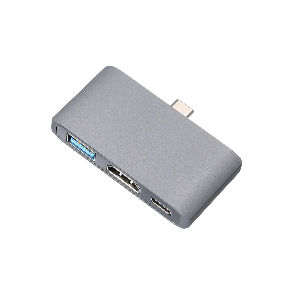 Type C в HD/USB3.1 многопортовый адаптер 3 1 концентратор конвертер 4K UHD быстрая передача