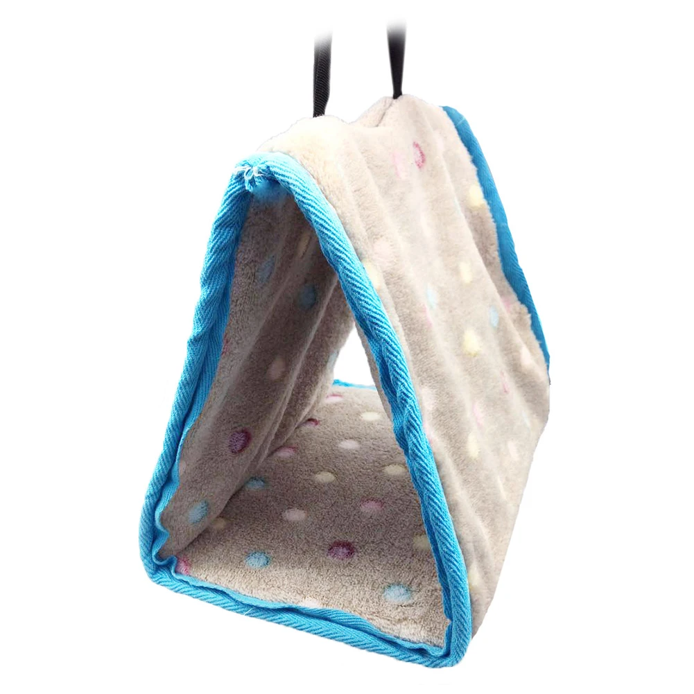 Мягкая Плюшевая Птица Попугай гамак теплая подвесная кровать для домашних