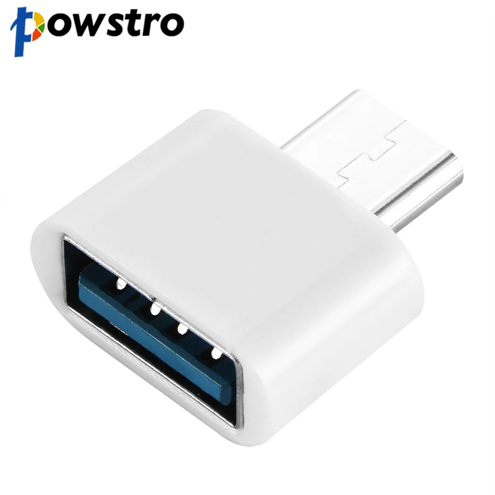 Зарядное устройство Powstro с USB разъемом микро конвертер Тип C прямой адаптер для