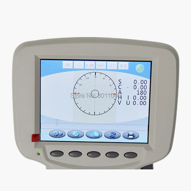 Цифровой линзометр линзметр фоциметр JS 700 Autolensmeter цветной экран персональный