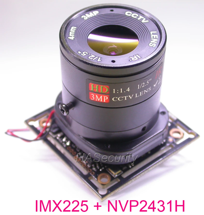 Фонарь (720P) 1/3 дюйма Exmor IMX225 CMOS датчик изображения NVP2431 модуль фонарей + кабель OSD