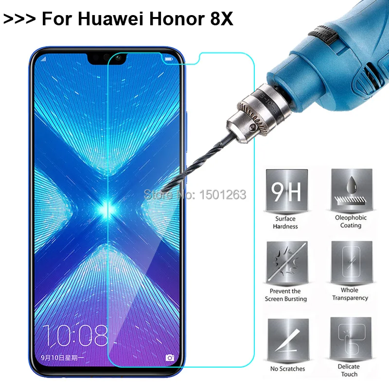 Закаленное Стекло для huawei Honor 8X6 5 &quotЭкран протектор 8X8 X Чехол закаленное защитное
