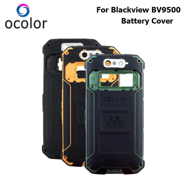 Ocolor для Blackview BV9500 крышка батареи с излучающей пленкой Замена Тонкий защитный