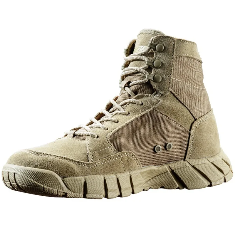 Outdoor Combat Military Tactical Training Desert Boots Men Women Spring Autumn Climbing Camp Ultralight Breathable Hiking Shoes