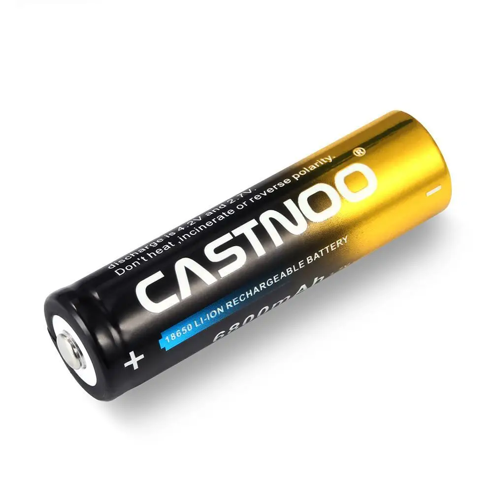 CASTNOO 1 шт. 3 7 В 6800 мА · ч Высокая разрядная перезаряжаемая литий-ионная батарея