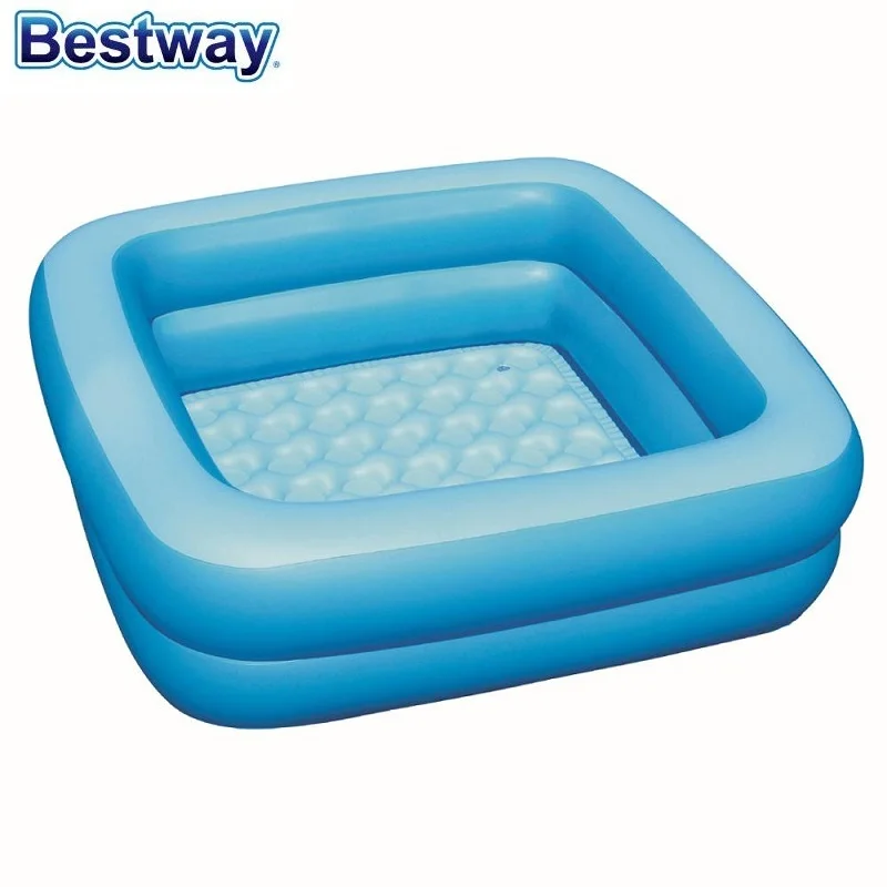 51116 Bestway 86x86x25 см двухкольцевая Детская ванна wz мягкий пол 34 &quotx 34&quot x 10 &quotмяч