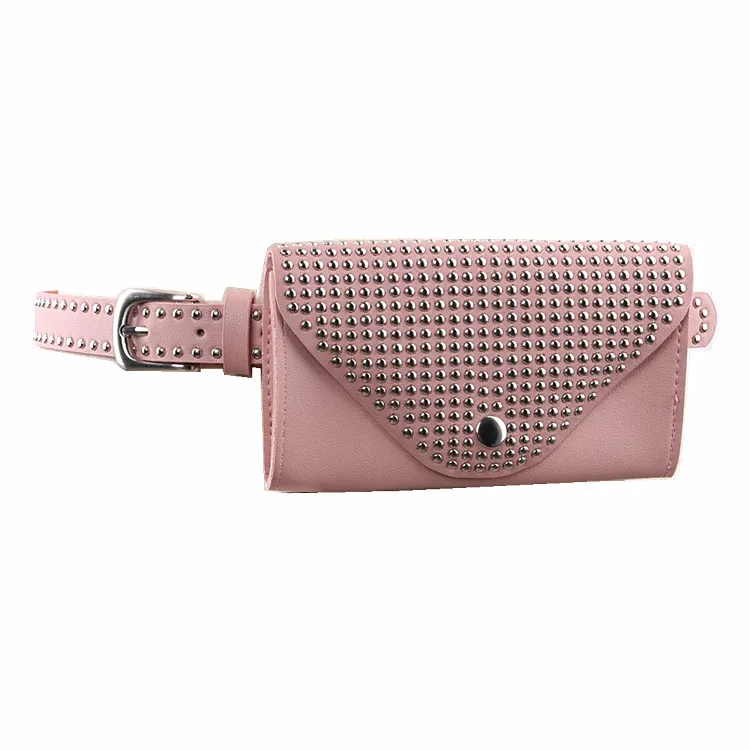[EWQ] 2020 spring new Pin buckle scrub wild retro fashion studded belt ladies accessories decorative bag QG20900 | Багаж и сумки
