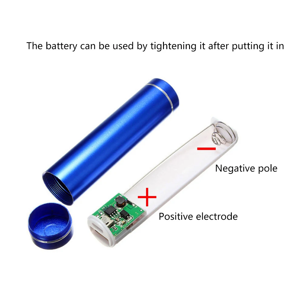 Универсальный DIY USB внешний аккумулятор комплект 1x18650 зарядное устройство