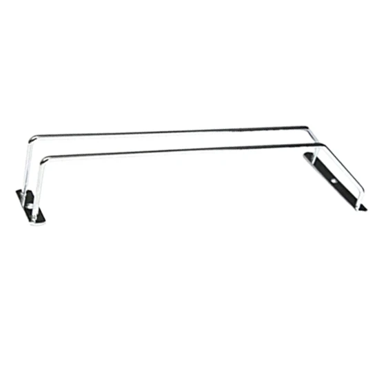 

Promotion! Glass Wine Champagne Cup Hangers Rack Holder with Screws Silver Durable metal and chrome plated with chrome.