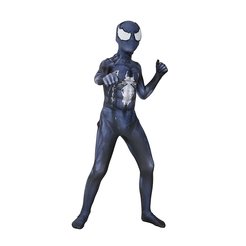Детские костюмы Marvel Symbiote Spider Boy облегающие Зентаи карнавальный костюм для