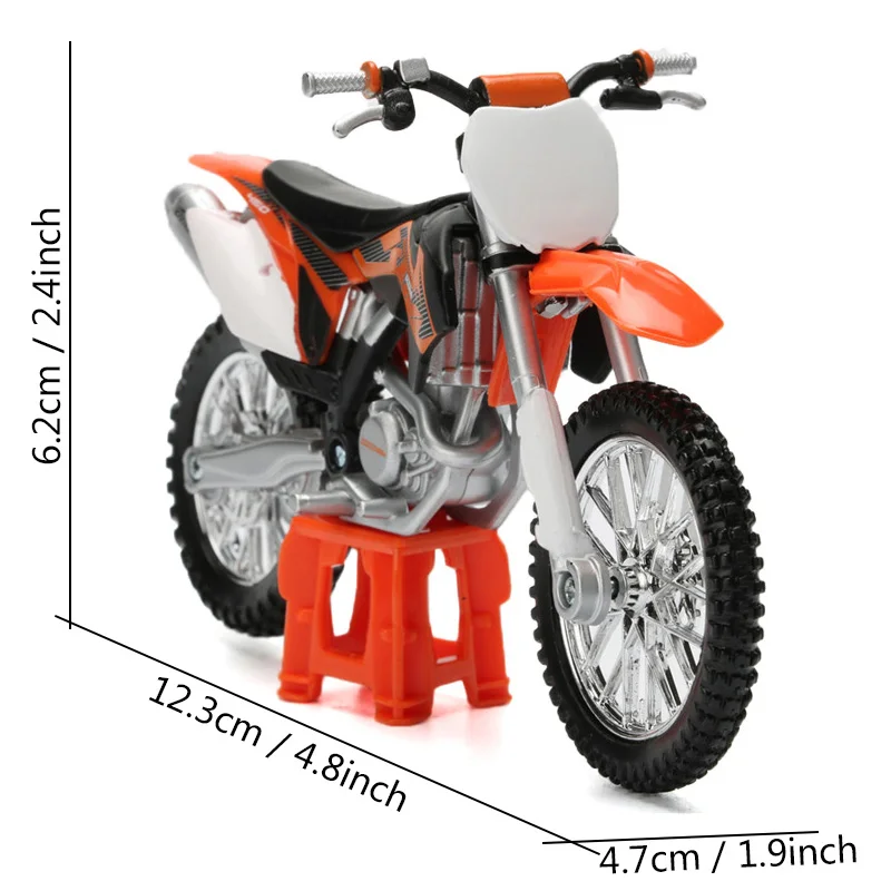 Модель внедорожного велосипеда Maisto 1:18 игрушечный горный велосипед из сплава