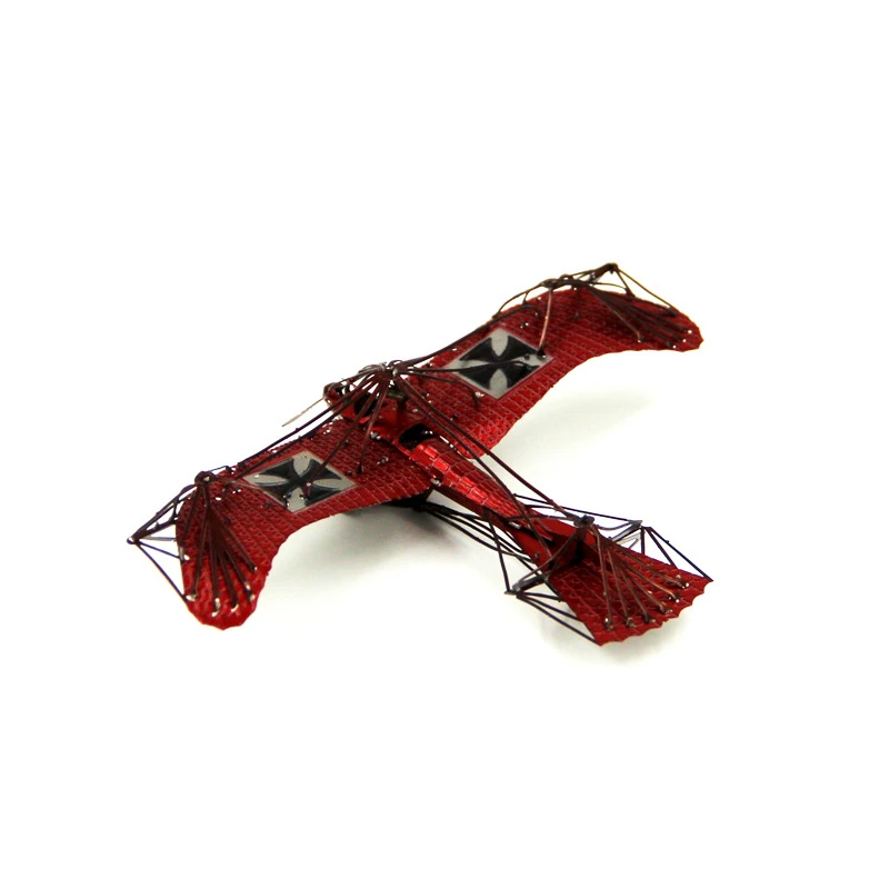 Etrich Rumpler Taube 3D металлические Пазлы DIY Nano набор моделей лазерная резка сборка пазл