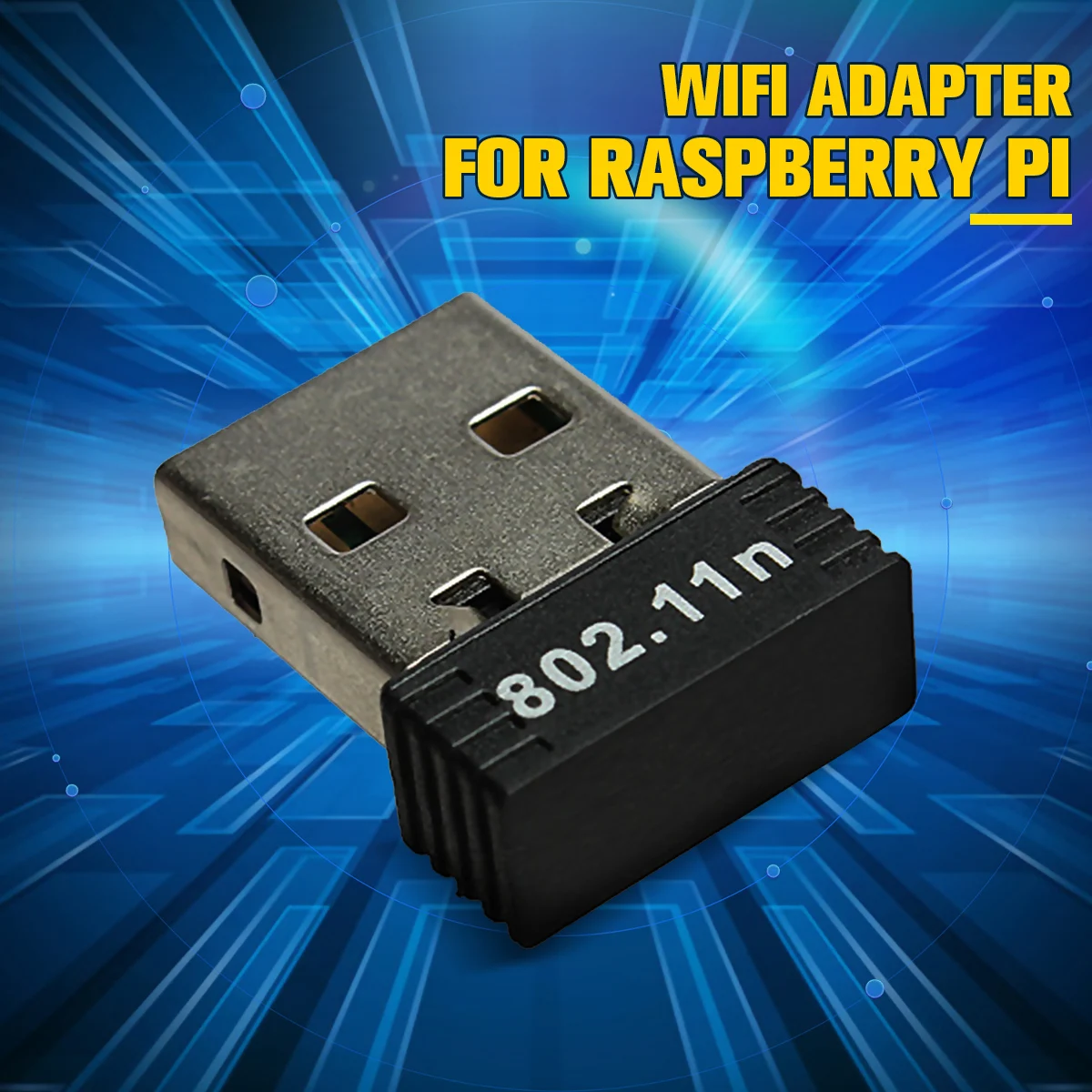 Высокоскоростной мини беспроводной Wifi адаптер Wifi приемник USB LAN адаптер внешний ключ 802.11n/b/g сетевая карта для Raspberry Pi