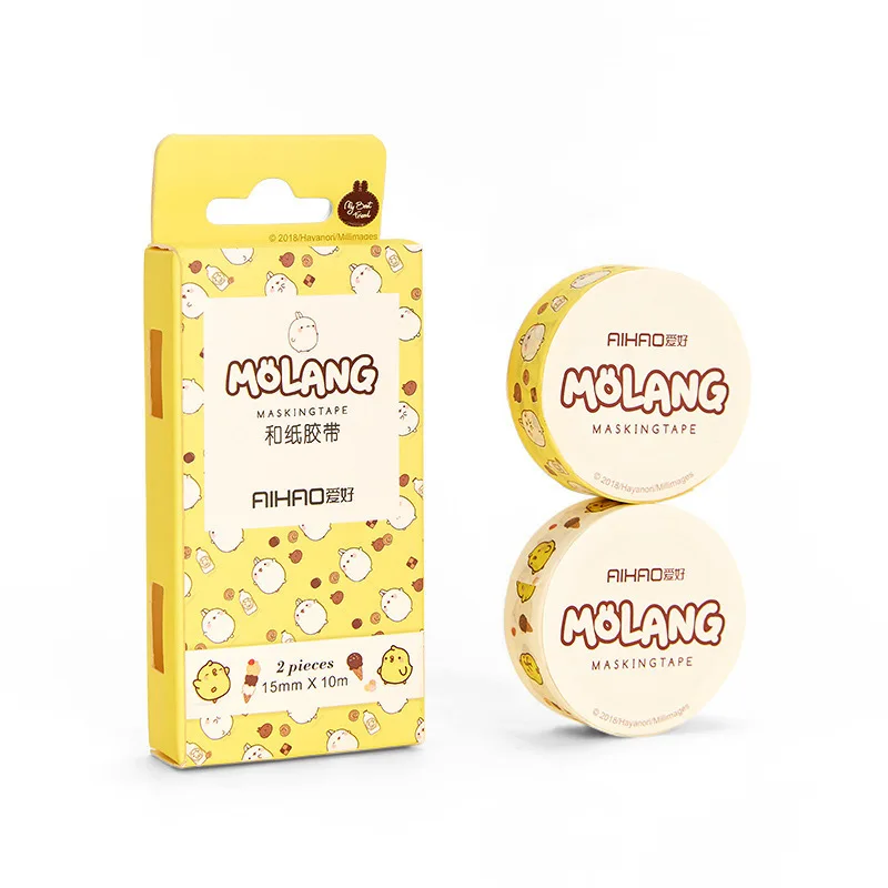 SIXONE 2 костюм Kawaii Кролик декоративная лента набор маскирующая васи Diy Руководство